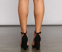 Enchanted Night Rhinestone Platform Heels