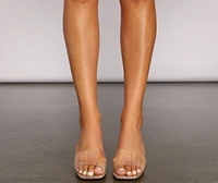 Thinking Of You Snake Print Mules