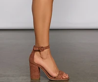 On That Basic Vibe Block Heels