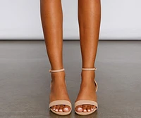 Get It Girl Classic Short Block Heels