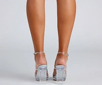 Dreamy Vibes Platform Block Heels