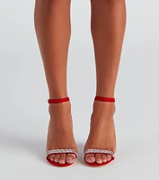 Night Out Glam Block Heels