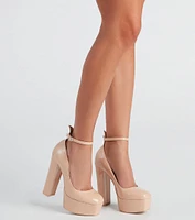 Playful Icon Chunky Platform Pumps