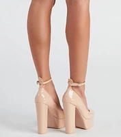 Playful Icon Chunky Platform Pumps