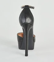She's So Chic Platform Stiletto Pumps