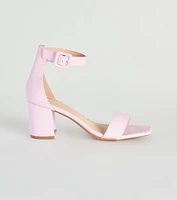 Stay Chic Low-Block Heels