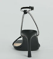 Strut Fabulous Rhinestone Stiletto Heels