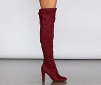 On The Run Thigh High Boots