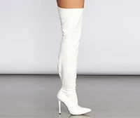 Sky Thigh High Stiletto Boots