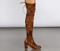 Walk This Way Thigh High Boots