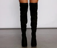 Chic Fashionista Over The Knee Boots