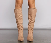 Stylishly Chic Under The Knee Boots