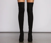 Over The Knee Stiletto Heel Boots