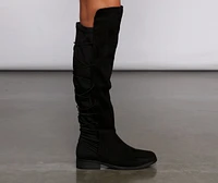 the Details 50/50 Lace Back Boots