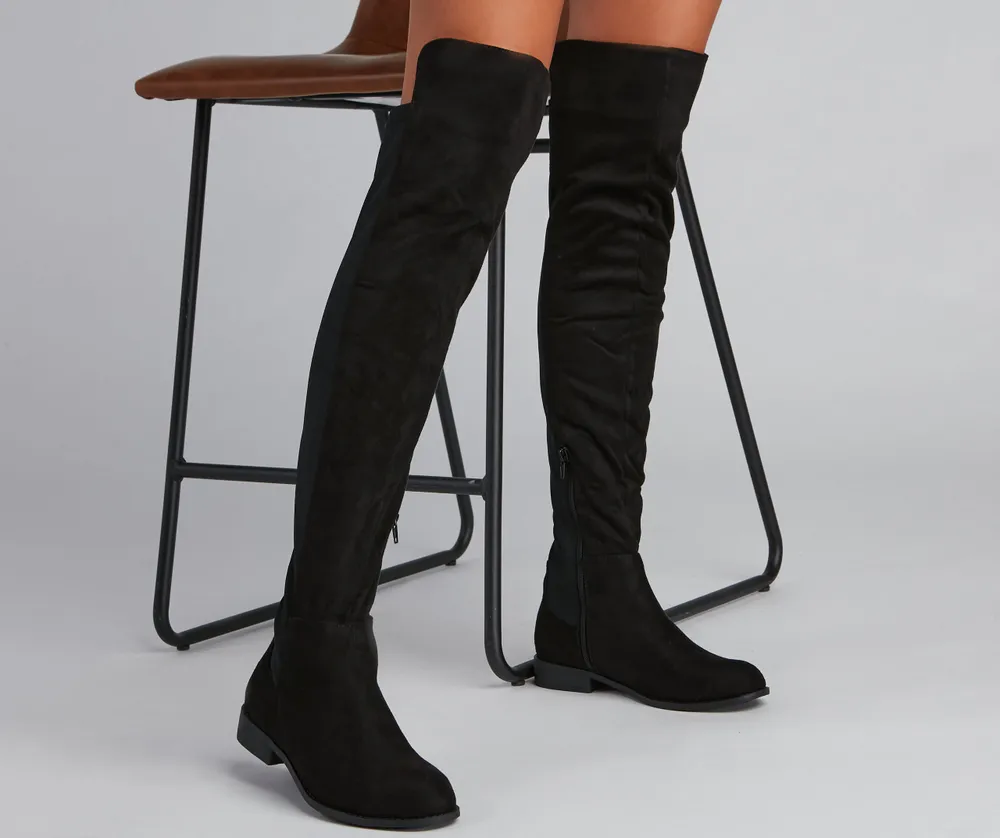 Oversized Fashion Boots Thigh High Boots Knee High Boots Over The