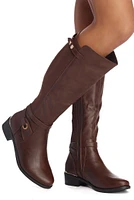Ride Out Style Faux Leather Boots