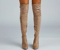 Stylish Moment Over The Knee Boots