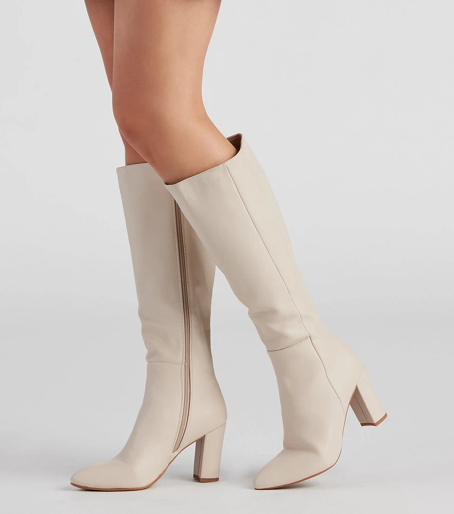 Babe Pointed Toe Boots