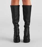 Rad And Retro Under The Knee Boots