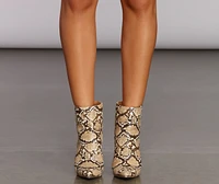 Fierce Fang Stiletto Booties