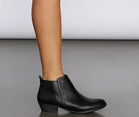 Fall Back On Basics Booties