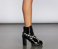 Gemstone Babe Lug Boots
