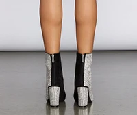 Best Of Both Worlds Rhinestone Booties