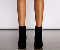 Step It Up Snake Print Booties