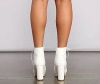 Making Moves Platform Block Heels