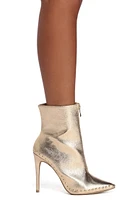 Studded And Shining Diva Booties