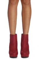 Statement Piece Platform Booties