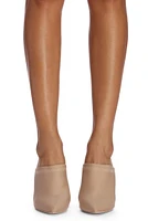 Made For Fame Pointed Mules