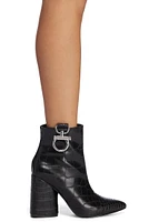 Step Out Snake Booties