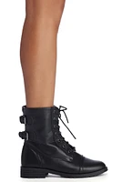 Buckle Up Combat Boots
