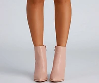 Favorite Kicks Pointed Toe Booties