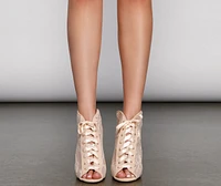 Stunning Glamour Lace Stiletto Booties