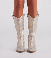 Made To Sparkle Rhinestone Cowboy Boots
