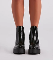 The Name Of Lug Patent Booties