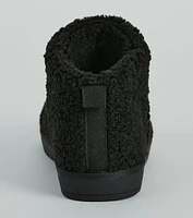 Plush Comfort Faux Sherpa Booties