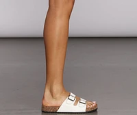 Totally Grounded Two-Strap Sandal