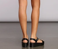 Buckled Strappy Platforms