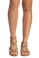 Flat Sole Multi Strap Sandal