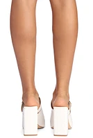 Textured Slide On Booties