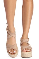 Cross Strap Espadrille Sandals