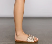 Casual Trendsetter Slide-On Sandals
