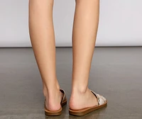 Casual Trendsetter Slide-On Sandals