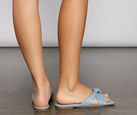 Chic Trendsetter Square Toe Sandals