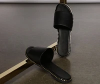 Studded Style Wide Band Sandals