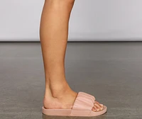 Casual And Chic Slides