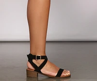 Stacked On Style Low Block Heels